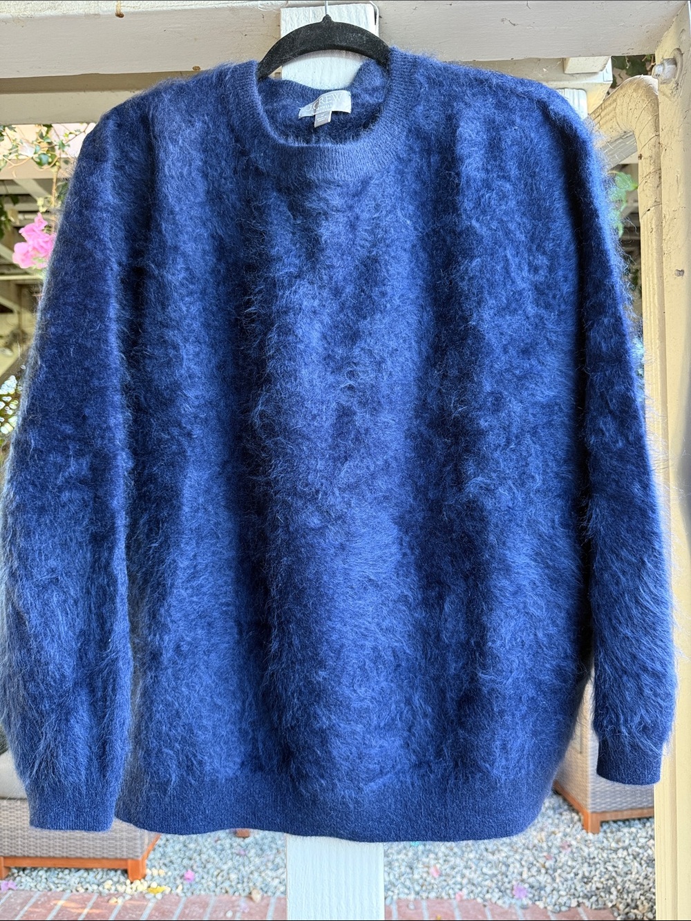 J. Crew Cozy Women's Navy Blue Cashmere Sweater